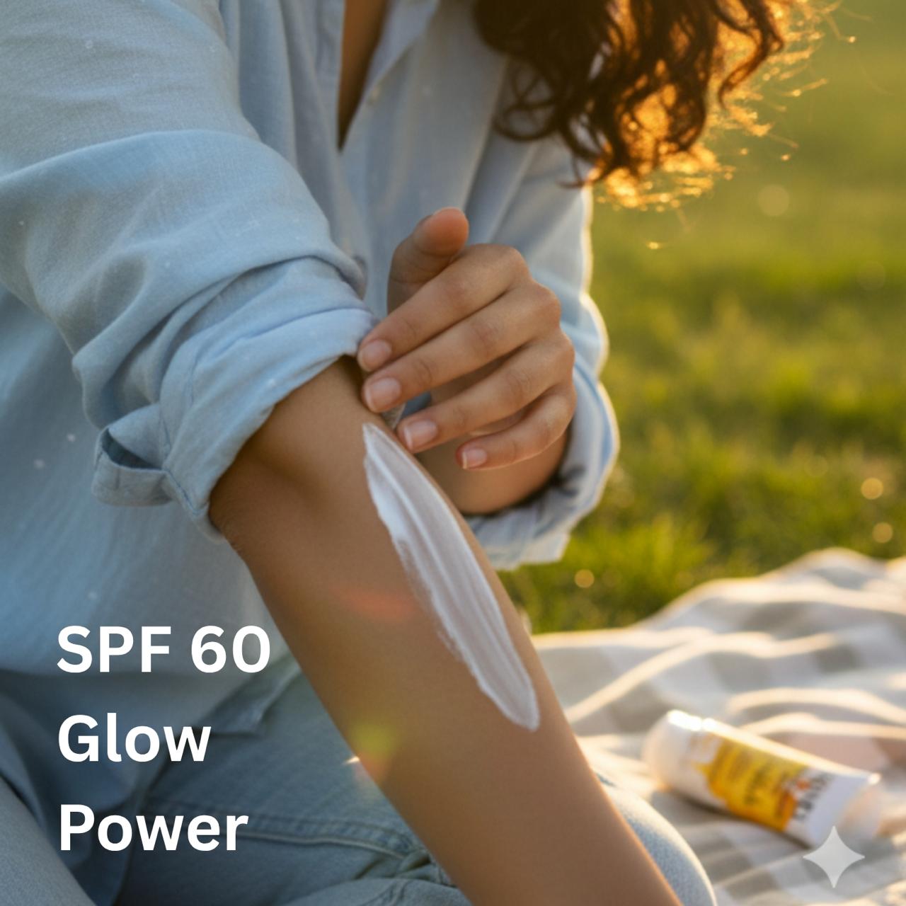 Sunblock Glow Barrier SPF 60 – Ultimate UV Defense & Hydration