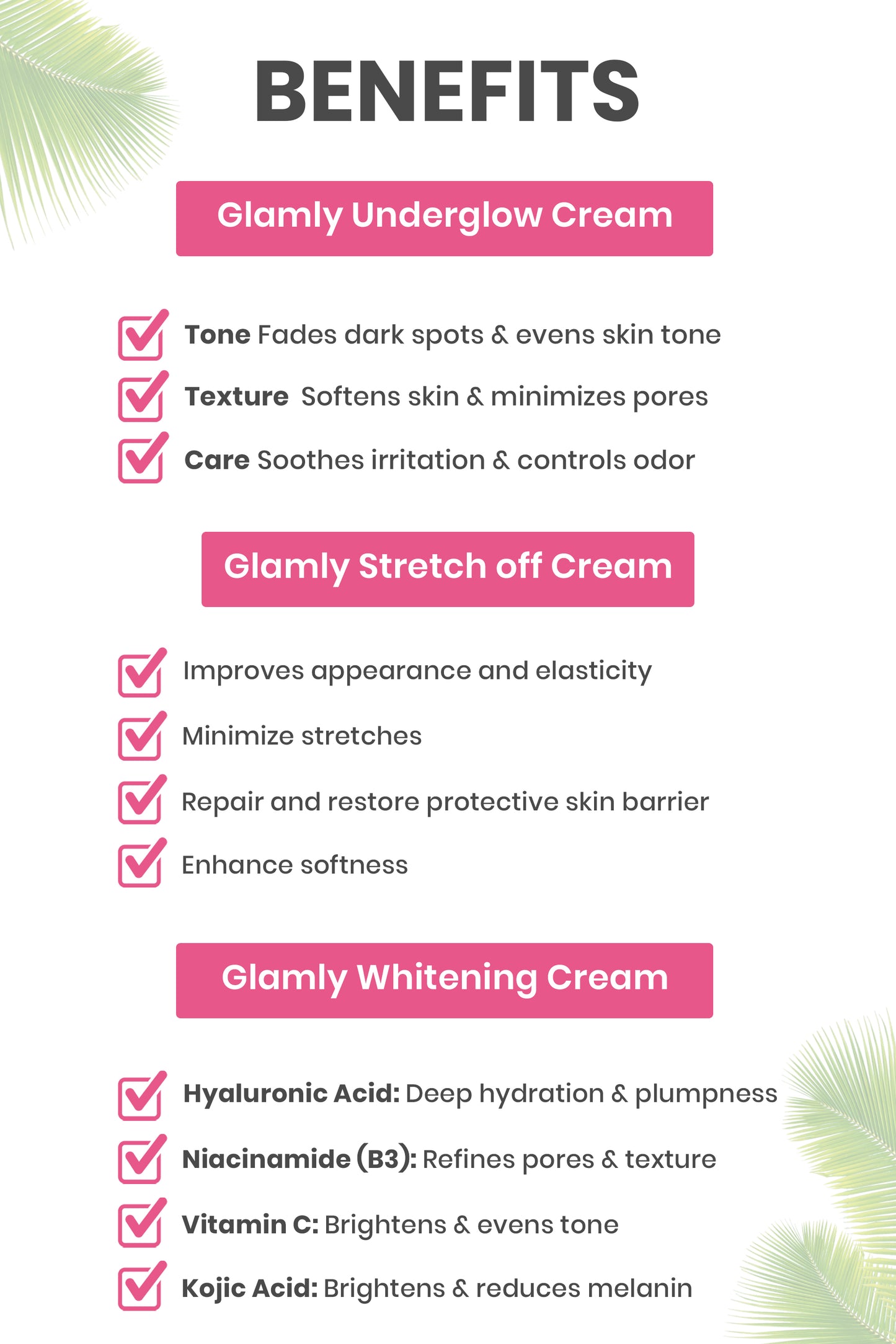 Glamly Body Care Trio