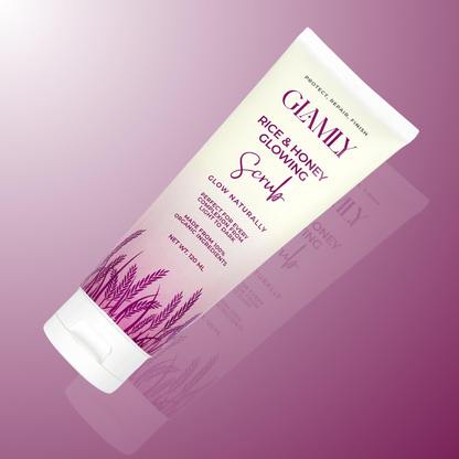 Rice and Honey Glowing Scrub Exfoliate and Smooth Skin