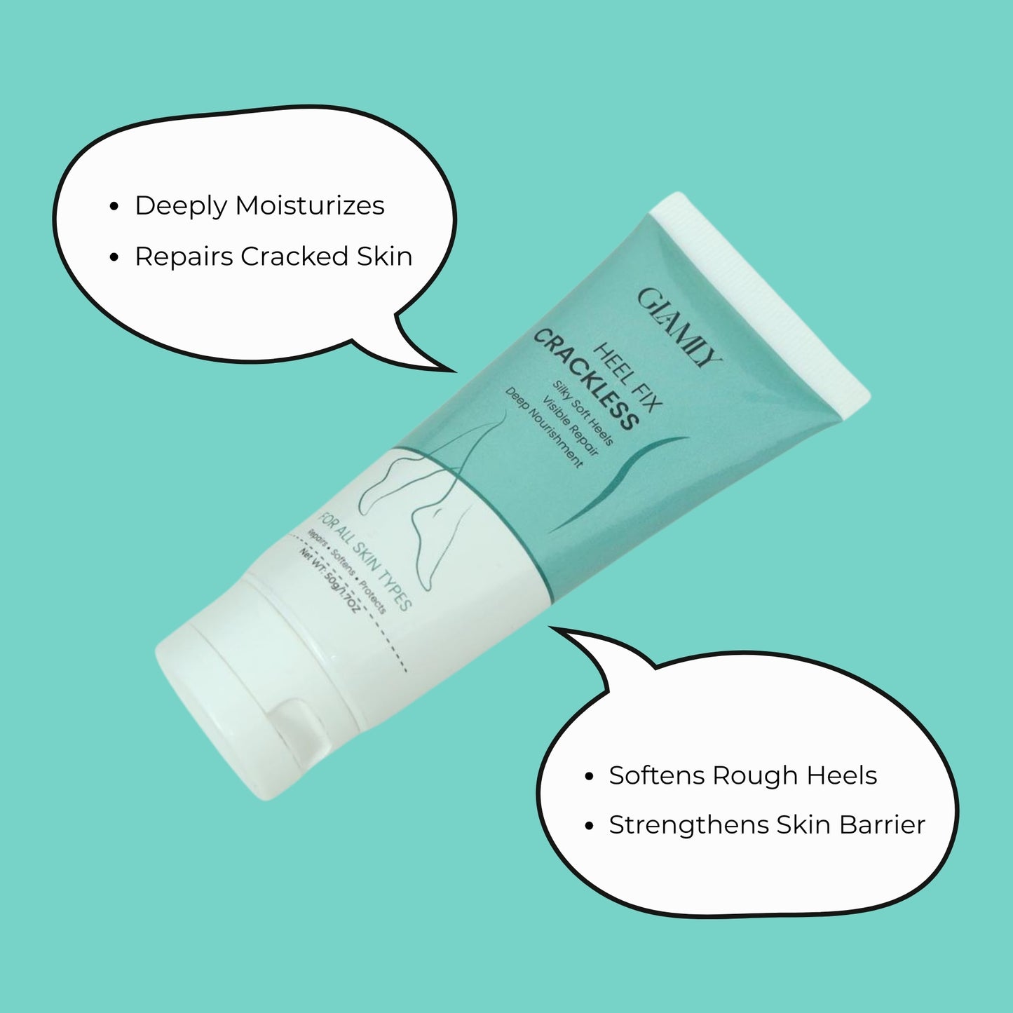 Heel Fix Cream For Cracked And Rough Feets