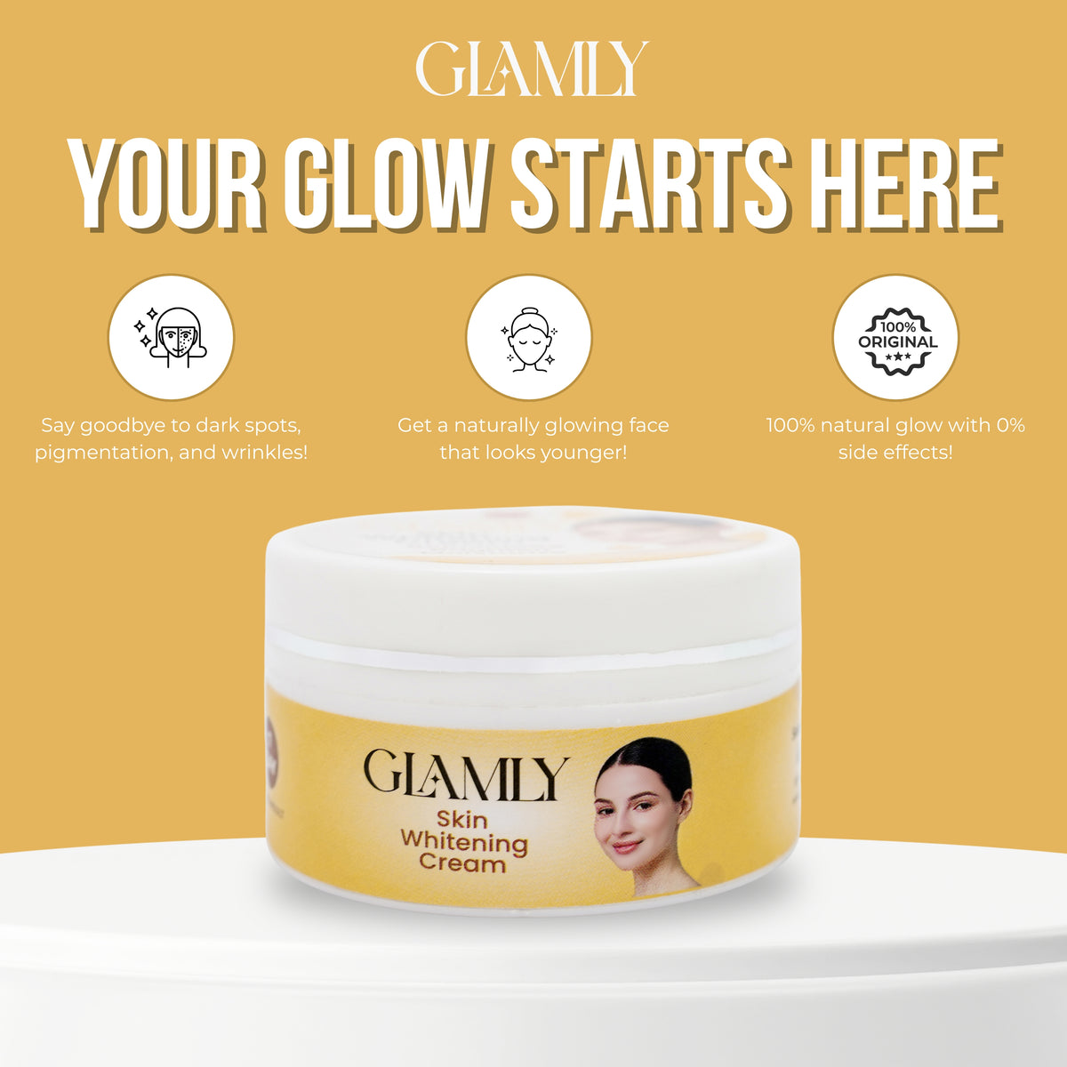 Glamly Brightening Cream - 4