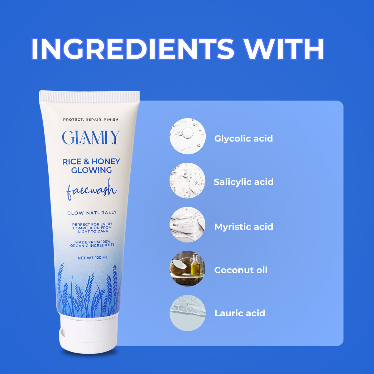 Glamly Glowing FaceWash - 5