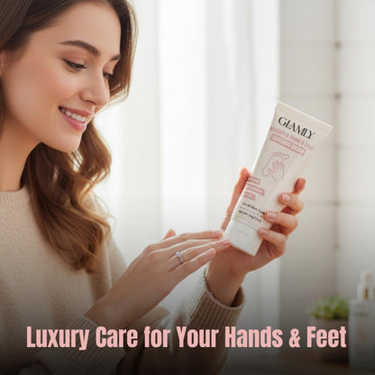 Glamly Intensive Hand & Foot Whitening Cream - 3