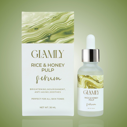 Glamly Rice and Honey Pulp Serum - 1