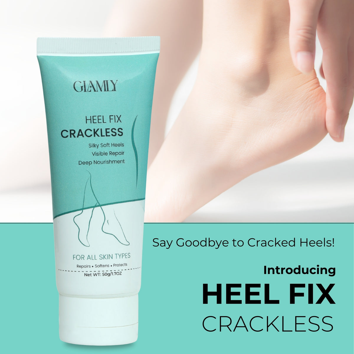 Heel Fix Cream For Cracked And Rough Feets - 2