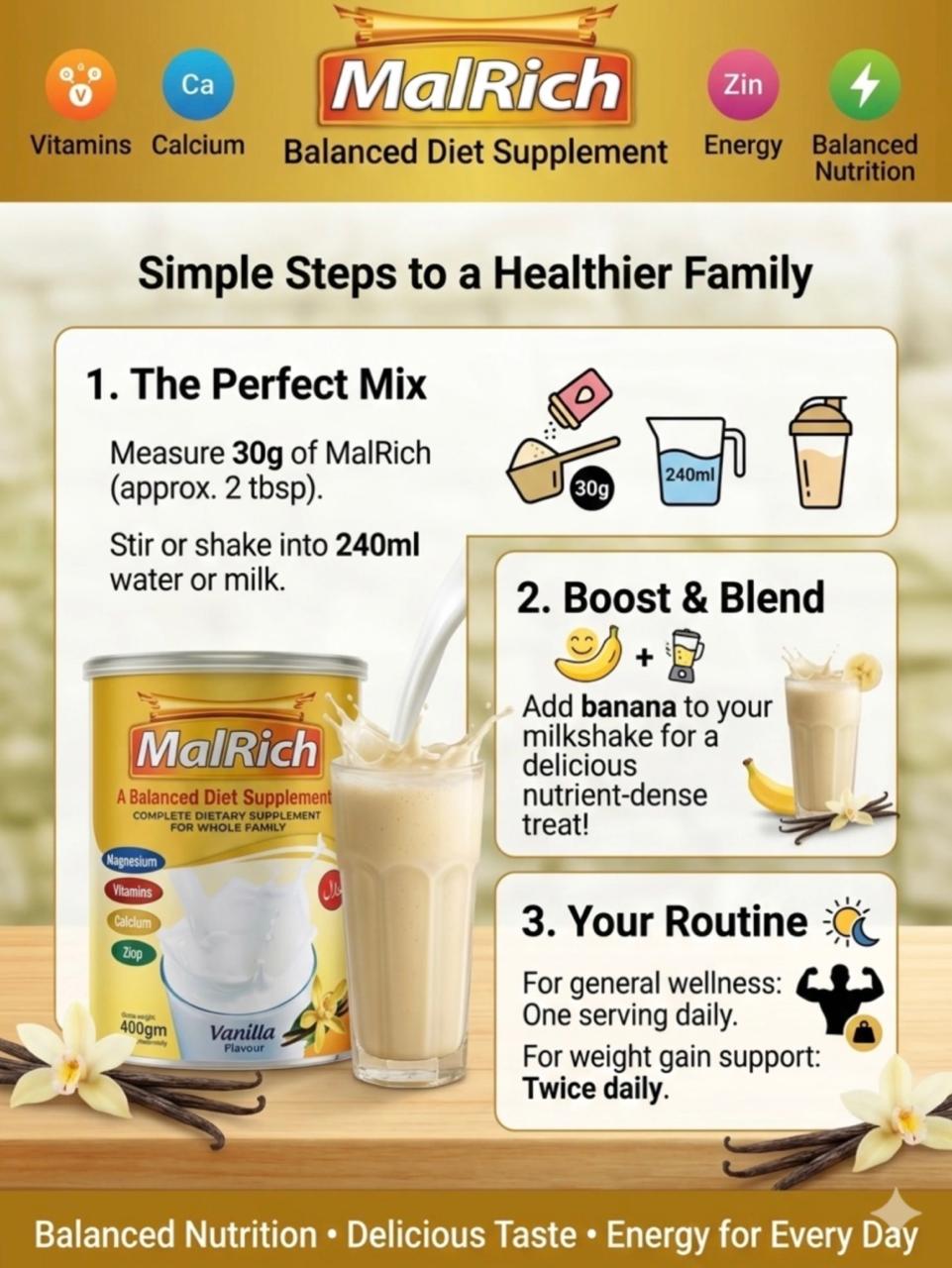 MalRich Balanced Diet Supplement - 4