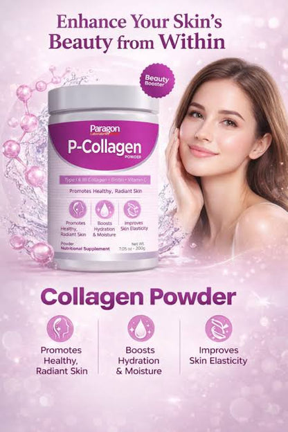 P - Collagen Powder For Skin, Hair, Nails & Joints - 2