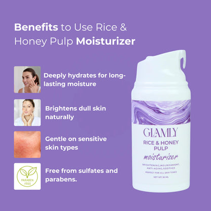 Rice and Honey Pulp Moisturizer - 4