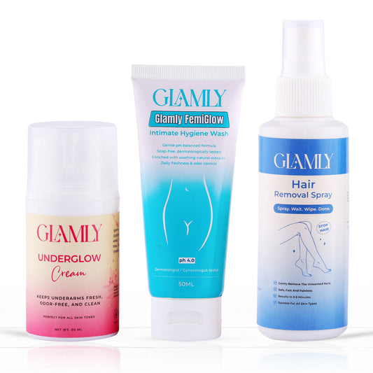Glamly Confidence & Care Trio
