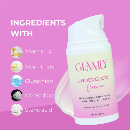 Underarm Glow Cream Bright and Fresh Skin - 4